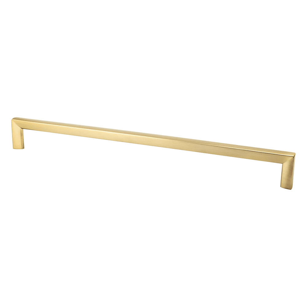 Berenson Hardware 18" Metro Appliance Pull in Modern Brushed Gold with Sleek Design