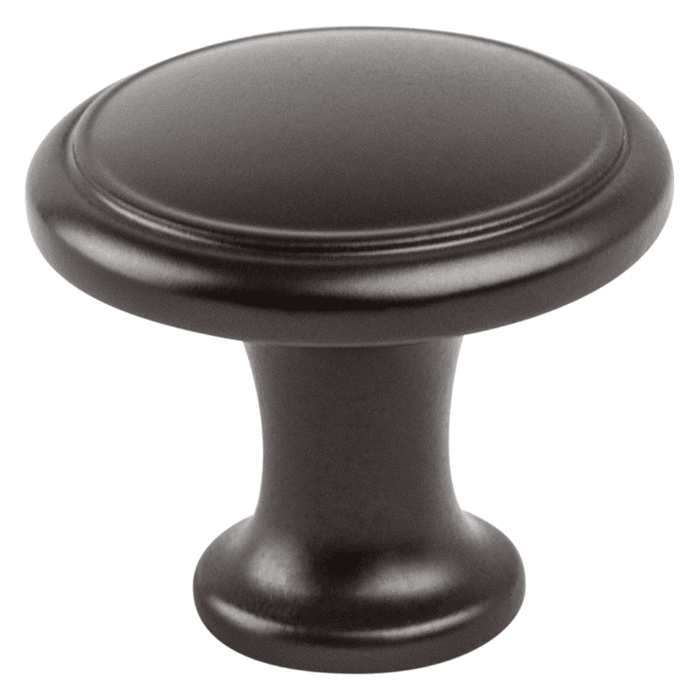 Berenson Hardware's 1-1/8" American Classics Ringed Knob in Rubbed Bronze adds a touch of elegance to any decor.