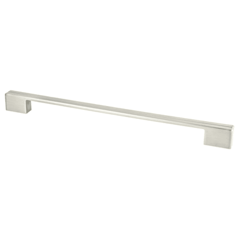 Matte Black Bar Pull - Berenson Hardware Skyline Collection - 320mm Cabinet Pull