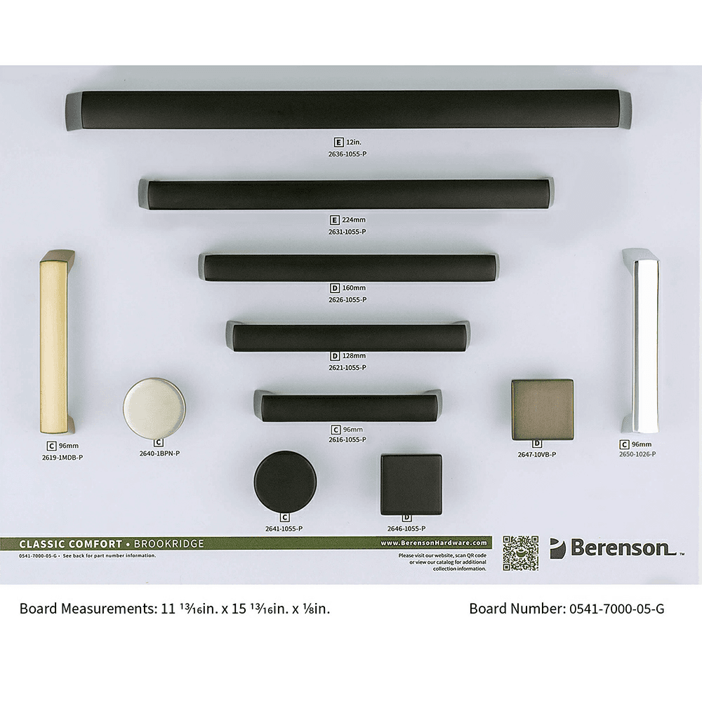 Berenson 11-3/4" x 15-3/4" Brookridge Display Board - Main Image