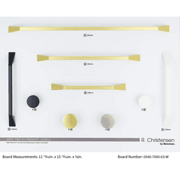 Berenson 11-3/4" x 15-3/4" Right/Disc Display Board - Main Image