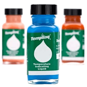 TempilaqAr Indicating Liquid Thinner - 2 oz Bottle - 313&#730;F - Brush Application - Quick Drying - Art Betterley