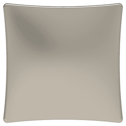 1-1/4" Twist Square Cabinet Knob, Satin Nickel (10/Box) Alt 3 - Image