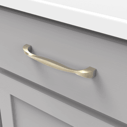 6-5/16" Twist Handle Pull, Elusive Golden Nickel (5/Box) Alt 2 - Image
