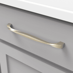 8-13/16" Twist Handle Pull, Elusive Golden Nickel (5/Box) Alt 2 - Image