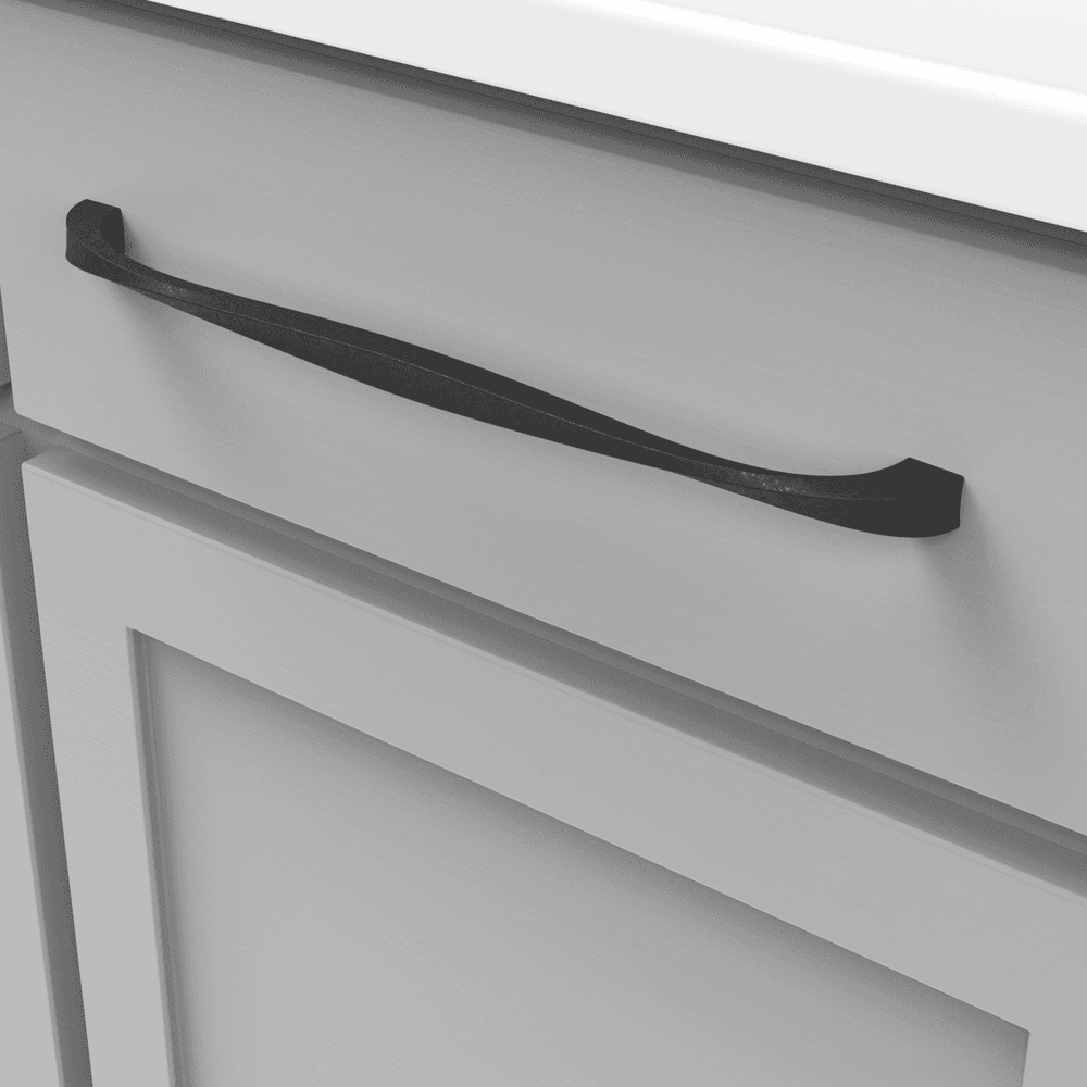 12" Twist Handle Pull, Black Iron (5/Box) Alt 2 - Image