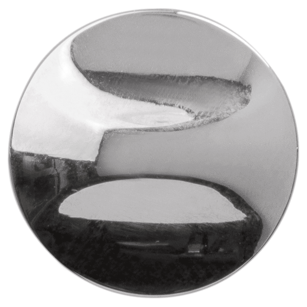 1-1/4" Crest Cabinet Knob, Chrome (10/Box) Alt 2 - Image