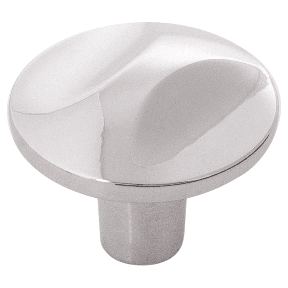 1-1/4" Crest Cabinet Knob, Chrome (10/Box) Main - Image