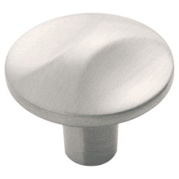 1-1/4" Crest Cabinet Knob, Satin Nickel (10/Box) Main - Image