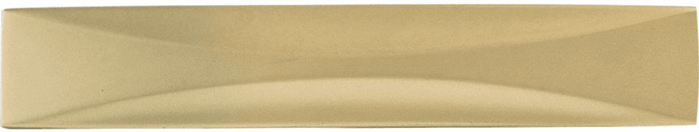 3" Crest Handle Pull, Flat Ultra Brass (10/Box) Alt 1 - Image