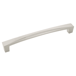 6-5/16" Crest Handle Pull, Satin Nickel (10/Box) Main - Image