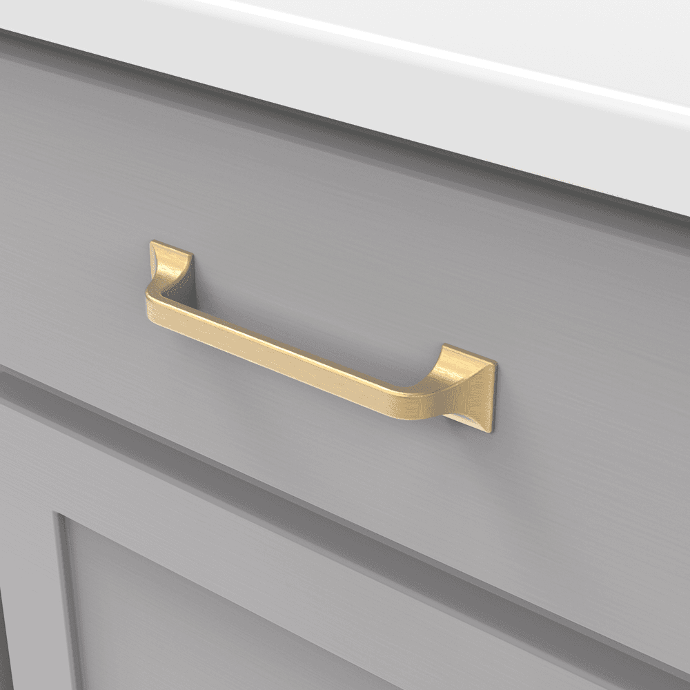 5-1/16" Forge Handle Pull, Satin Nickel Alt 4 - Image