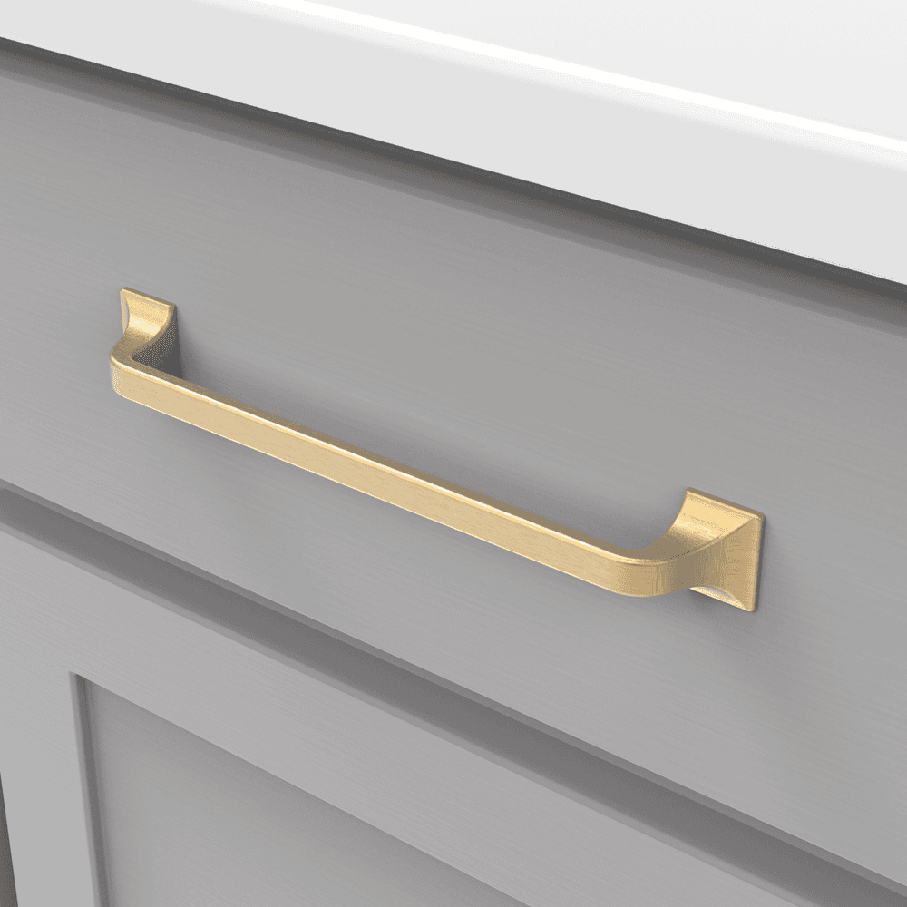 7-9/16" Forge Handle Pull, Satin Nickel Alt 4 - Image