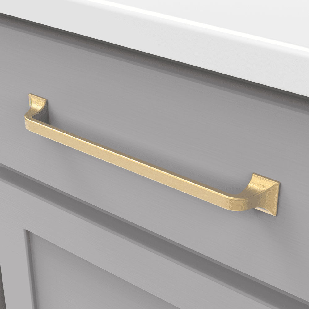 8-13/16" Forge Handle Pull, Satin Nickel Alt 4 - Image