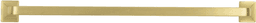 12" Forge Handle Pull, Brushed Golden Brass (5/Box) Alt 3 - Image