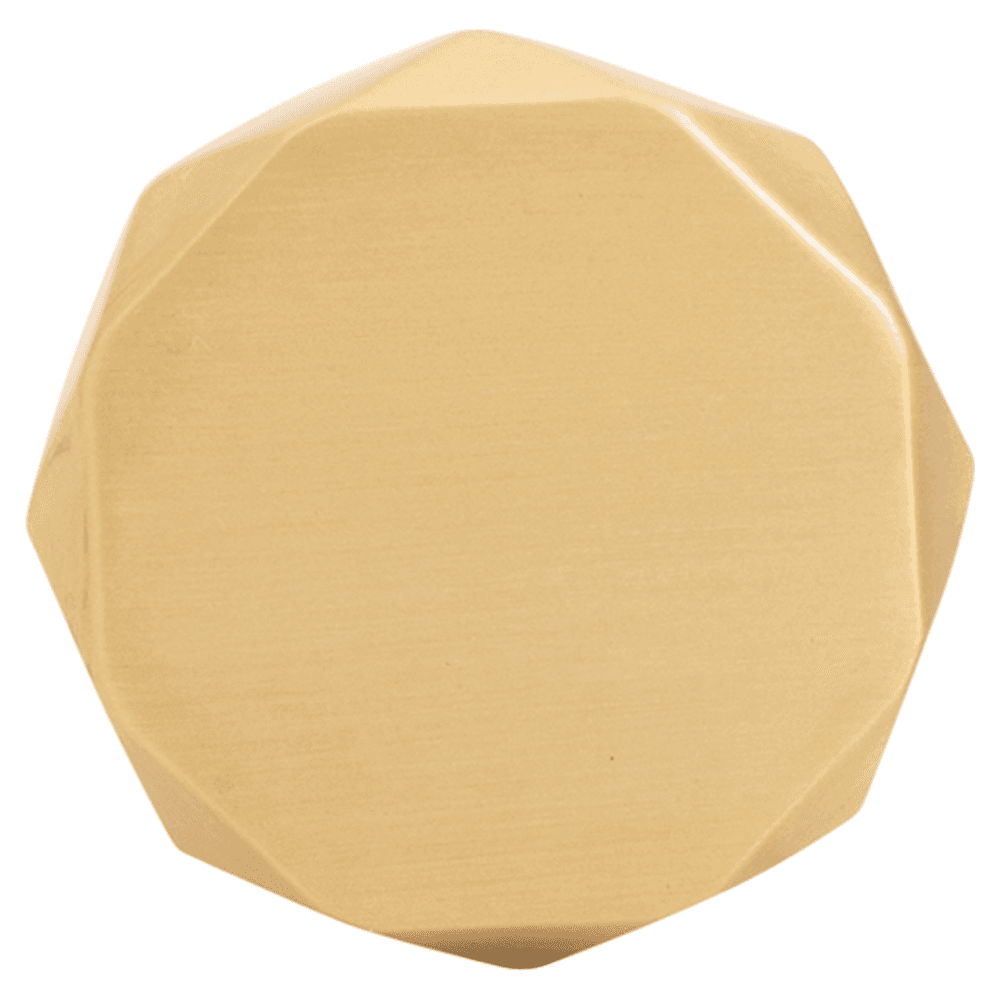1-1/4" Karat Cabinet Knob, Brushed Golden Brass Alt 2 - Image