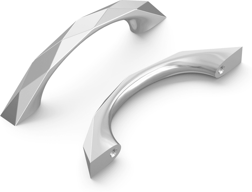3" Karat Arch Pull, Chrome Main - Image
