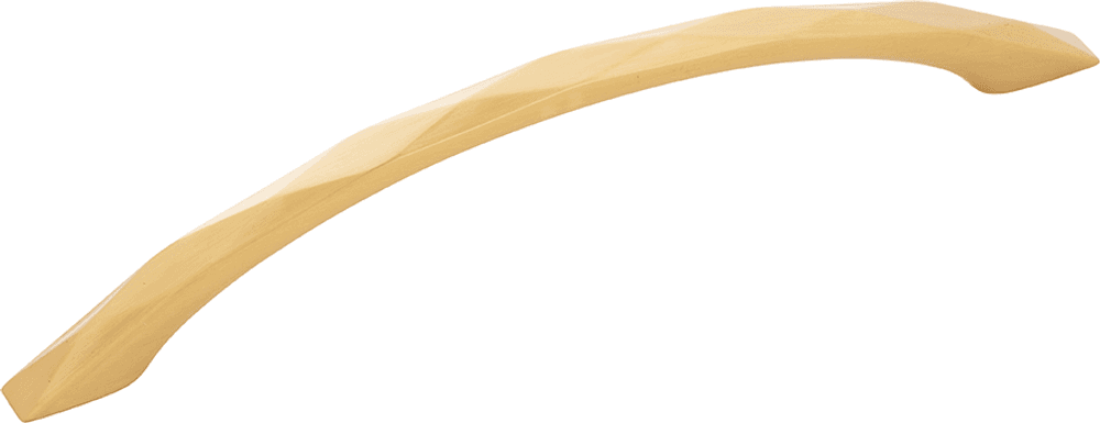 6-5/16" Karat Arch Pull, Brushed Golden Brass Alt 2 - Image