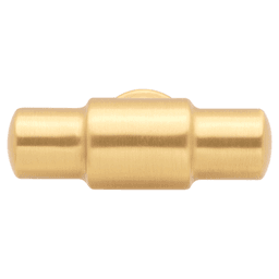 1-5/8" X 5/8" Piper T-Cabinet Knob, Brushed Golden Brass (10/Box) Alt 1 - Image
