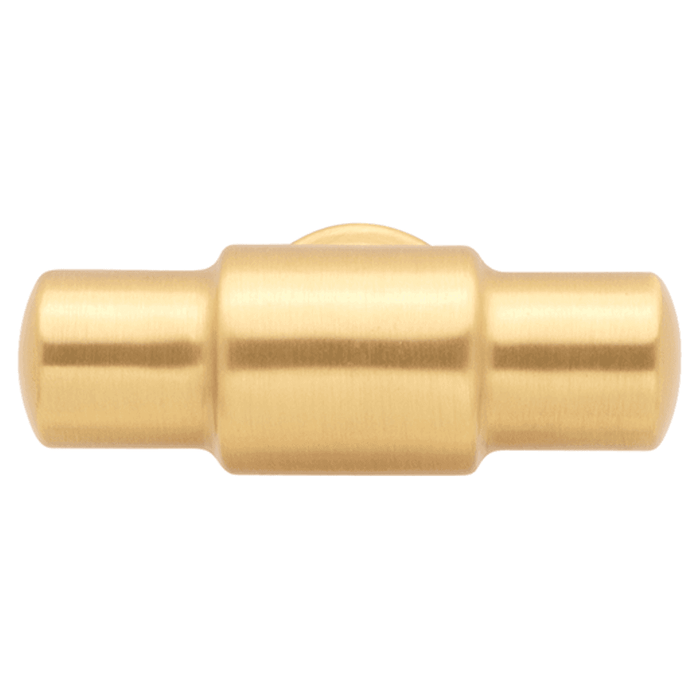 1-5/8" X 5/8" Piper T-Cabinet Knob, Brushed Golden Brass Alt 1 - Image