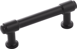 3" Piper Bar Pull, Matte Black Main - Image