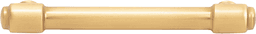 3-3/4" Piper Bar Pull, Brushed Golden Brass (10/Box) Alt 1 - Image