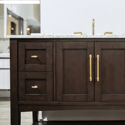 6-5/16" Piper Bar Pull, Brushed Golden Brass Alt 3 - Image