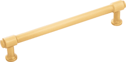 6-5/16" Piper Bar Pull, Brushed Golden Brass Main - Image