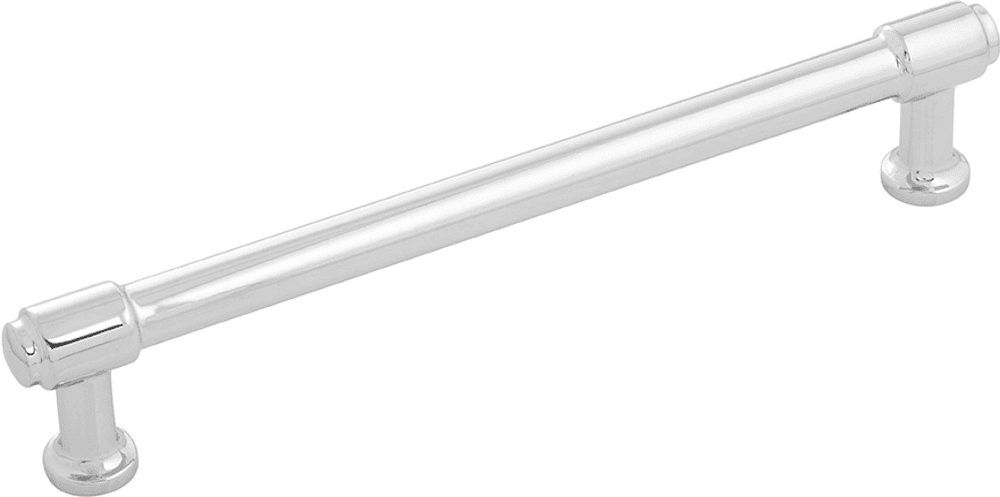 6-5/16" Piper Bar Pull, Chrome Main - Image