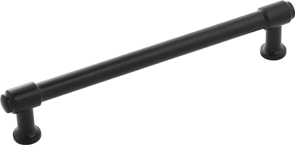 6-5/16" Piper Bar Pull, Matte Black Main - Image