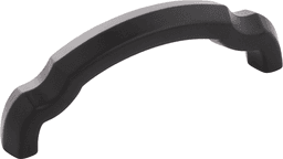 3" Veranda Arch Pull, Matte Black Main - Image
