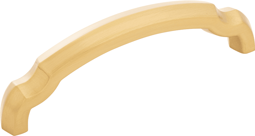 3-3/4" Veranda Arch Pull, Brushed Golden Brass Main - Image