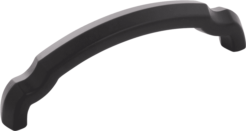 3-3/4" Veranda Arch Pull, Matte Black Main - Image