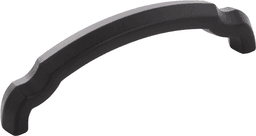 3-3/4" Veranda Arch Pull, Matte Black Main - Image