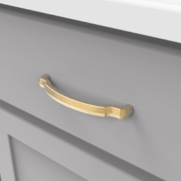 5-1/16" Veranda Arch Pull, Brushed Golden Brass Alt 1 - Image