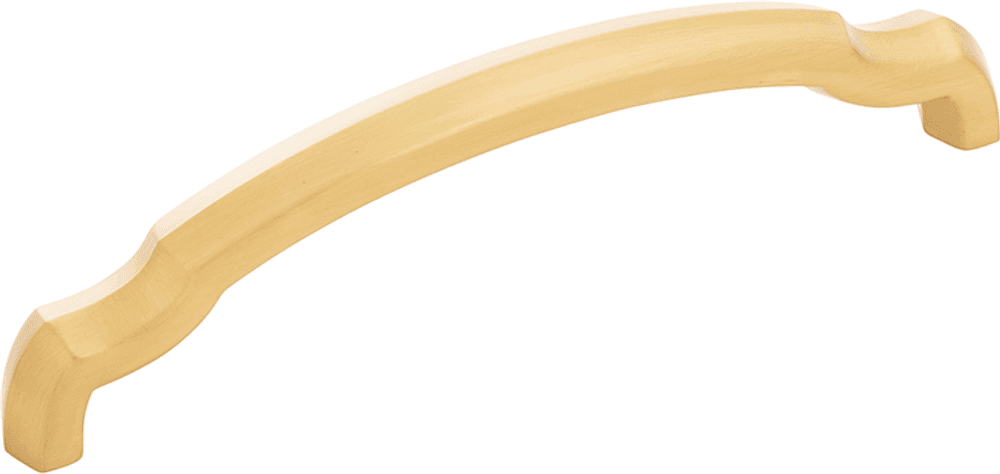 5-1/16" Veranda Arch Pull, Brushed Golden Brass Main - Image