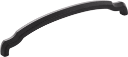 6-5/16" Veranda Arch Pull, Matte Black Main - Image