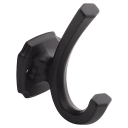 1" Veranda Hook, Matte Black (5/Box) Main - Image