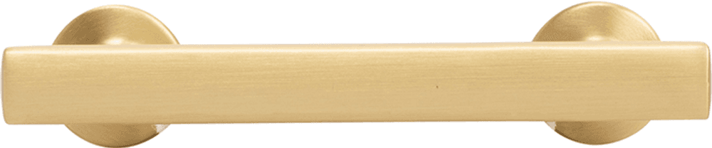 3" Woodward Bar Pull, Brushed Golden Brass (10/Box) Alt 1 - Image