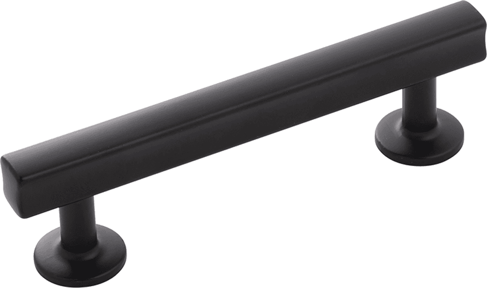 3-3/4" Woodward Bar Pull, Matte Black Main - Image