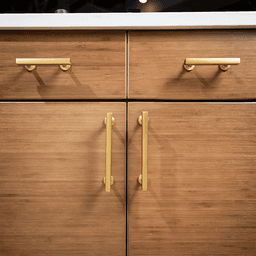 5-1/16" Woodward Bar Pull, Brushed Golden Brass (10/Box) Alt 2 - Image