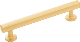 5-1/16" Woodward Bar Pull, Brushed Golden Brass (10/Box) Main - Image