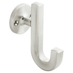 1-1/8" Woodward Hook, Satin Nickel (5/Box) Main - Image