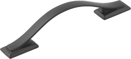 3-3/4" Dover Arch Pull, Matte Black (10/Box) Main - Image