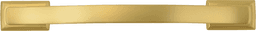 5-1/16" Dover Arch Pull, Brushed Golden Brass Alt 1 - Image