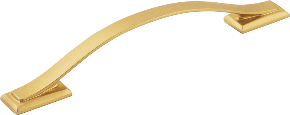 5-1/16" Dover Arch Pull, Brushed Golden Brass Main - Image