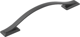 5-1/16" Dover Arch Pull, Matte Black Main - Image