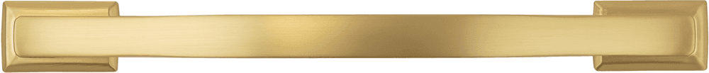 6-5/16" Dover Arch Pull, Brushed Golden Brass Alt 1 - Image