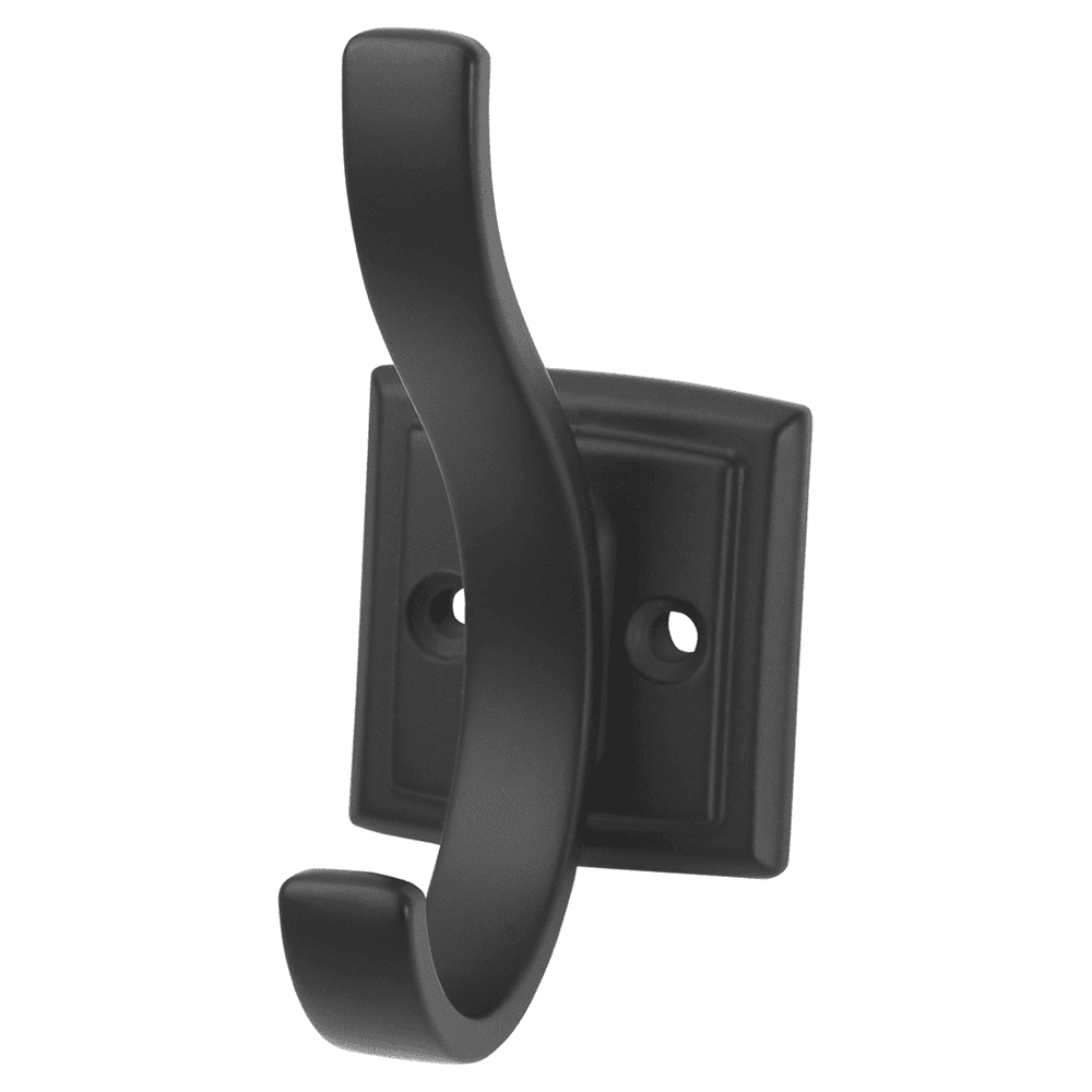 3/4" Dover Hook, Matte Black (5/Box) Main - Image