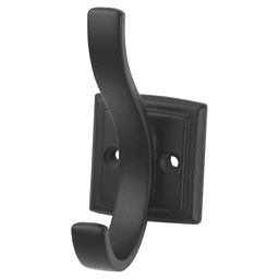 3/4" Dover Hook, Matte Black (5/Box) Main - Image